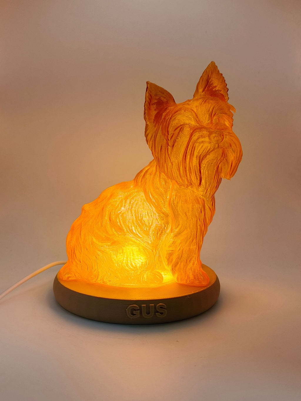 Dog Lamp - Personalised Lamp Based on Your Dog