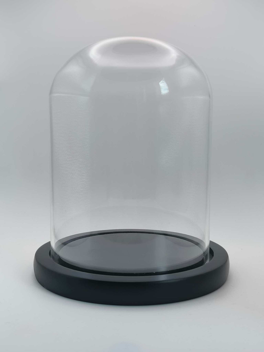 Glass Bell Jar Cloche - Glass Display Dome for Flowers, Figurines, and Collectors Items