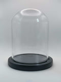 Glass Bell Jar Cloche - Glass Display Dome for Flowers, Figurines, and Collectors Items