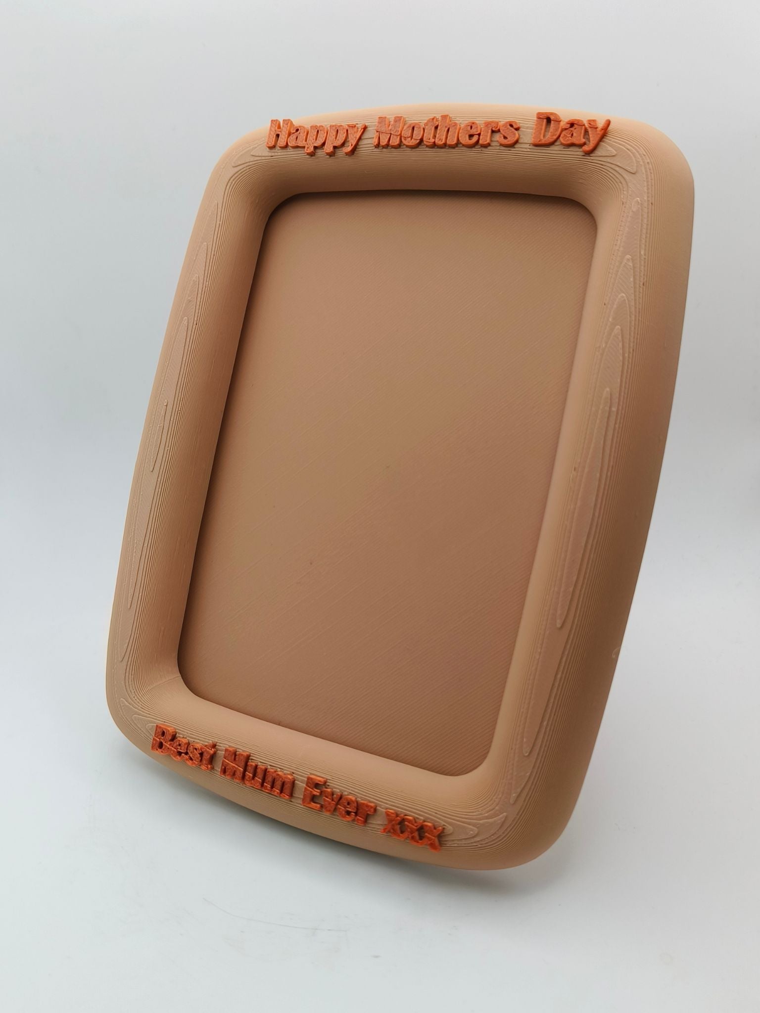 Curved Frame - Personalised Photo Frame with Custom Text in Curved Design
