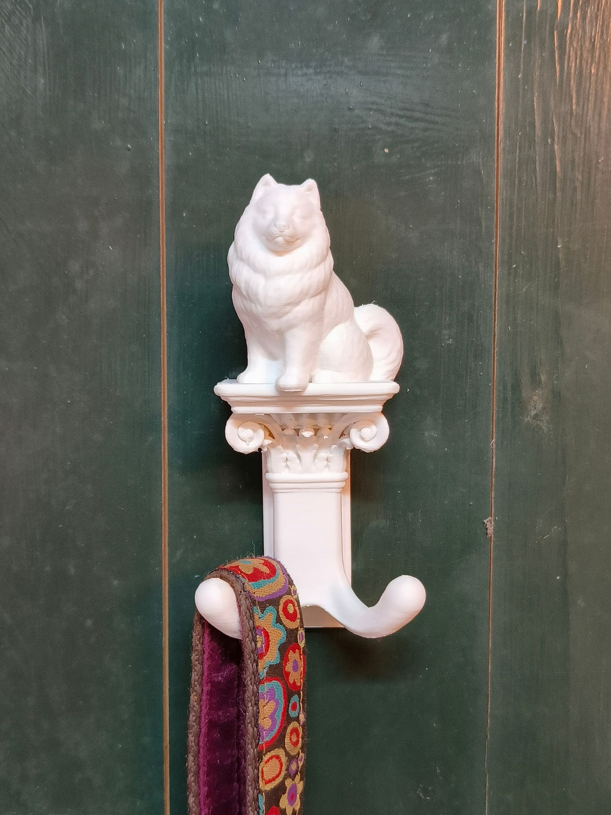Dog Lead Hook - Personalised Holder for Leash Based on a Photo of Your Dog