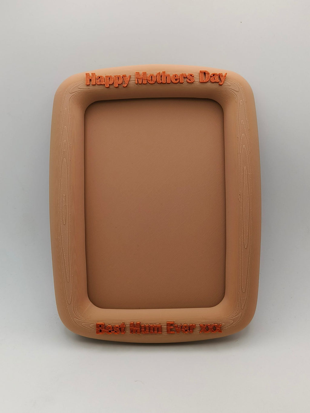 Curved Frame - Personalised Photo Frame with Custom Text in Curved Design