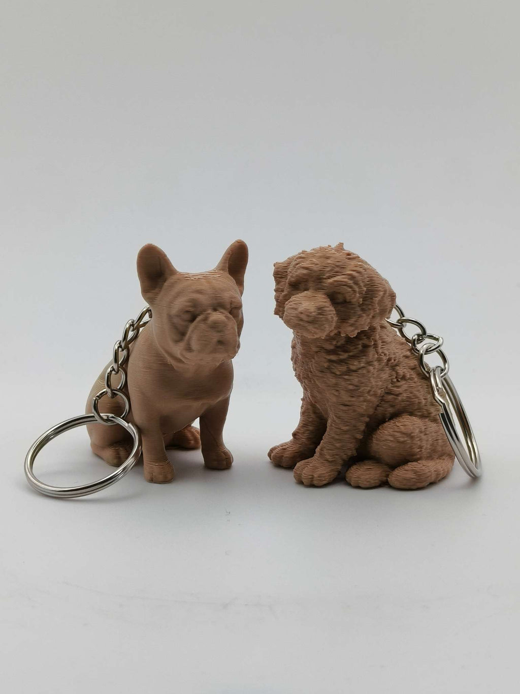 Dog Keyring - Personalised 3D Keyring Figurine based on a Photo of your Dog