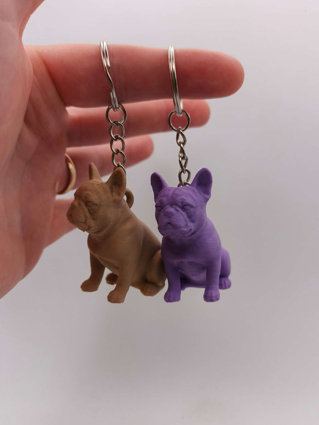 Dog Keyring - Personalised 3D Keyring Figurine based on a Photo of your Dog