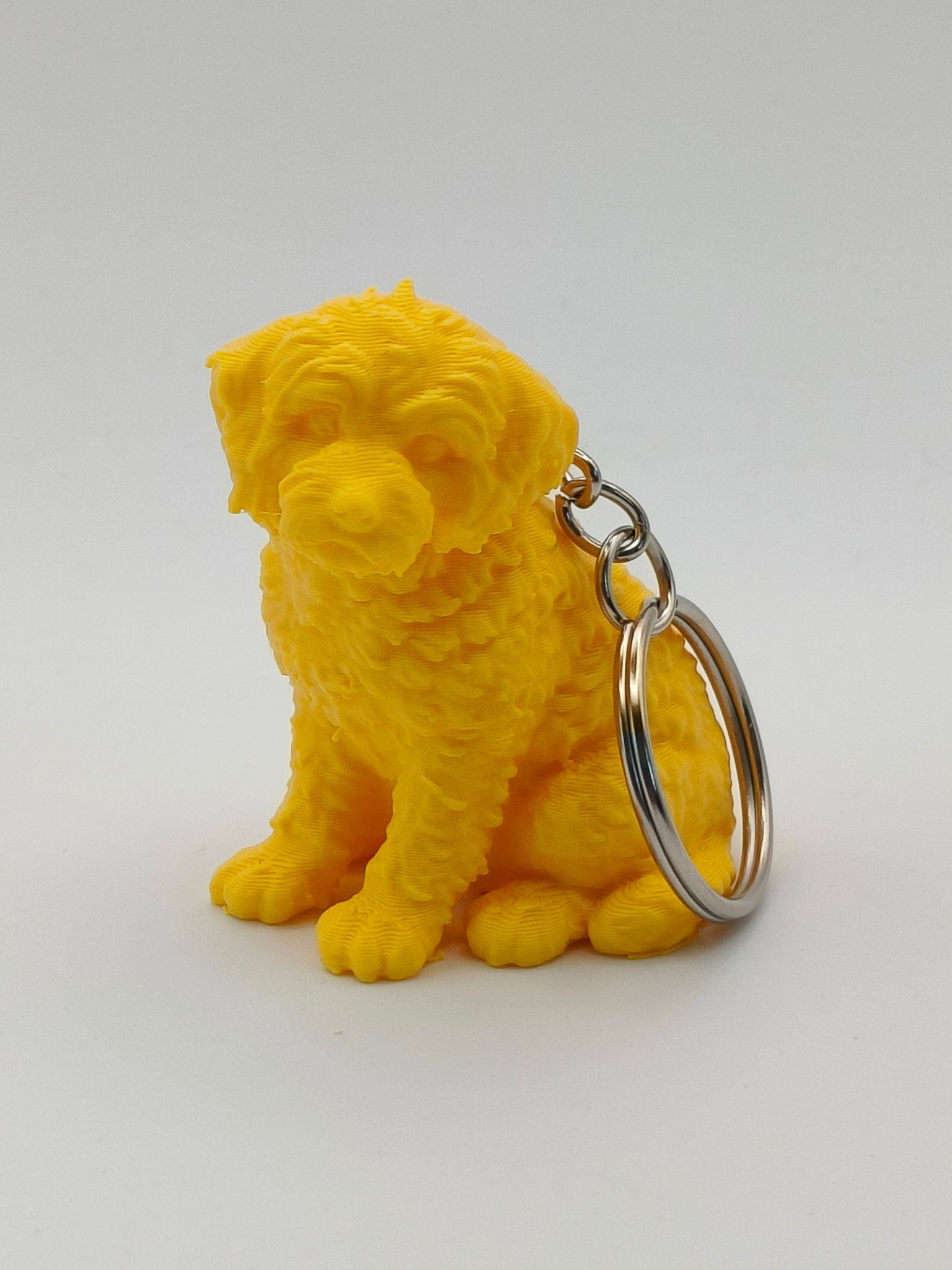 Dog Keyring - Personalised 3D Keyring Figurine based on a Photo of your Dog