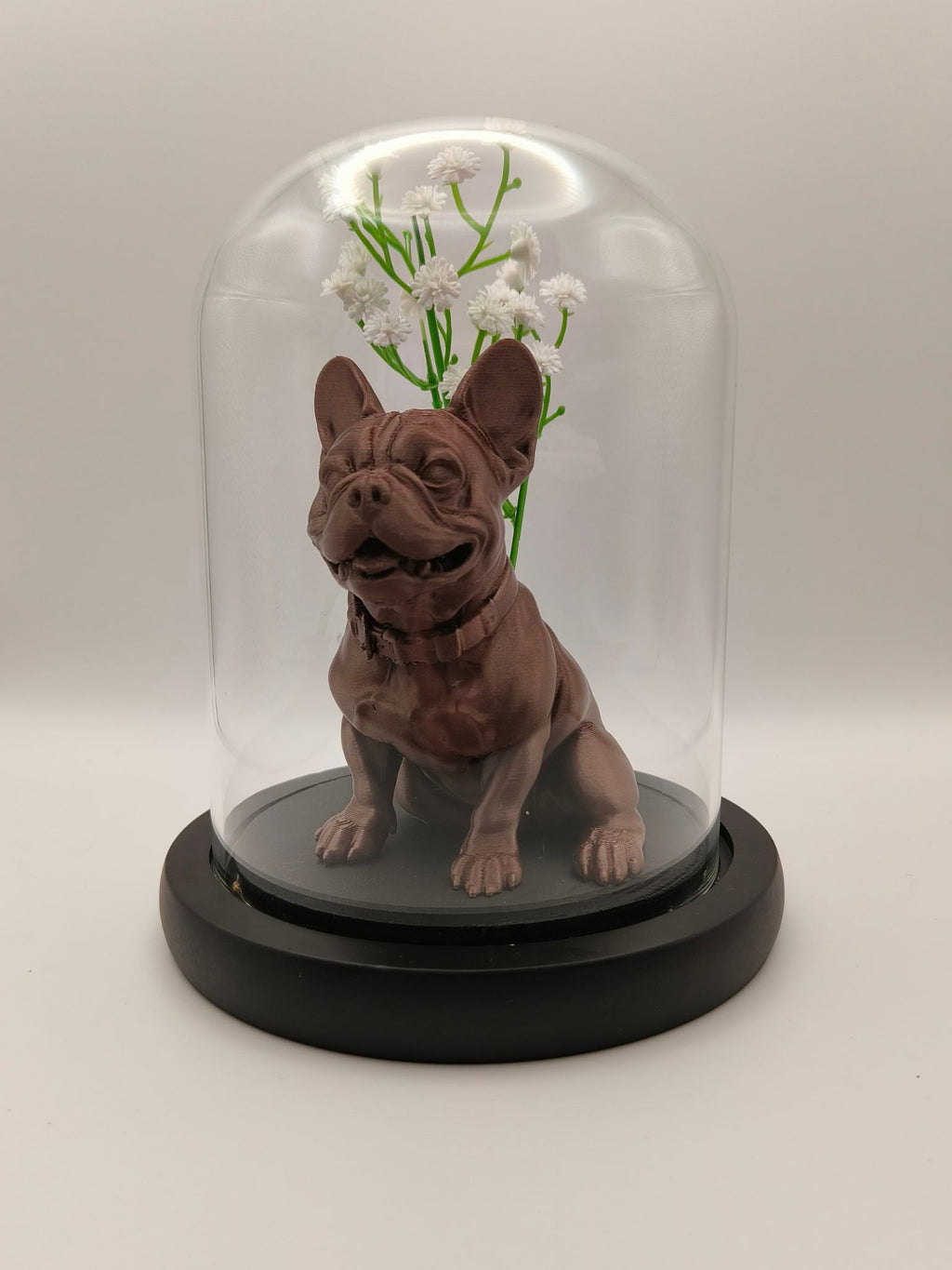 Dog Memorial - Personalised Memorial in a Bell Jar Based on a Photo of Your Dog