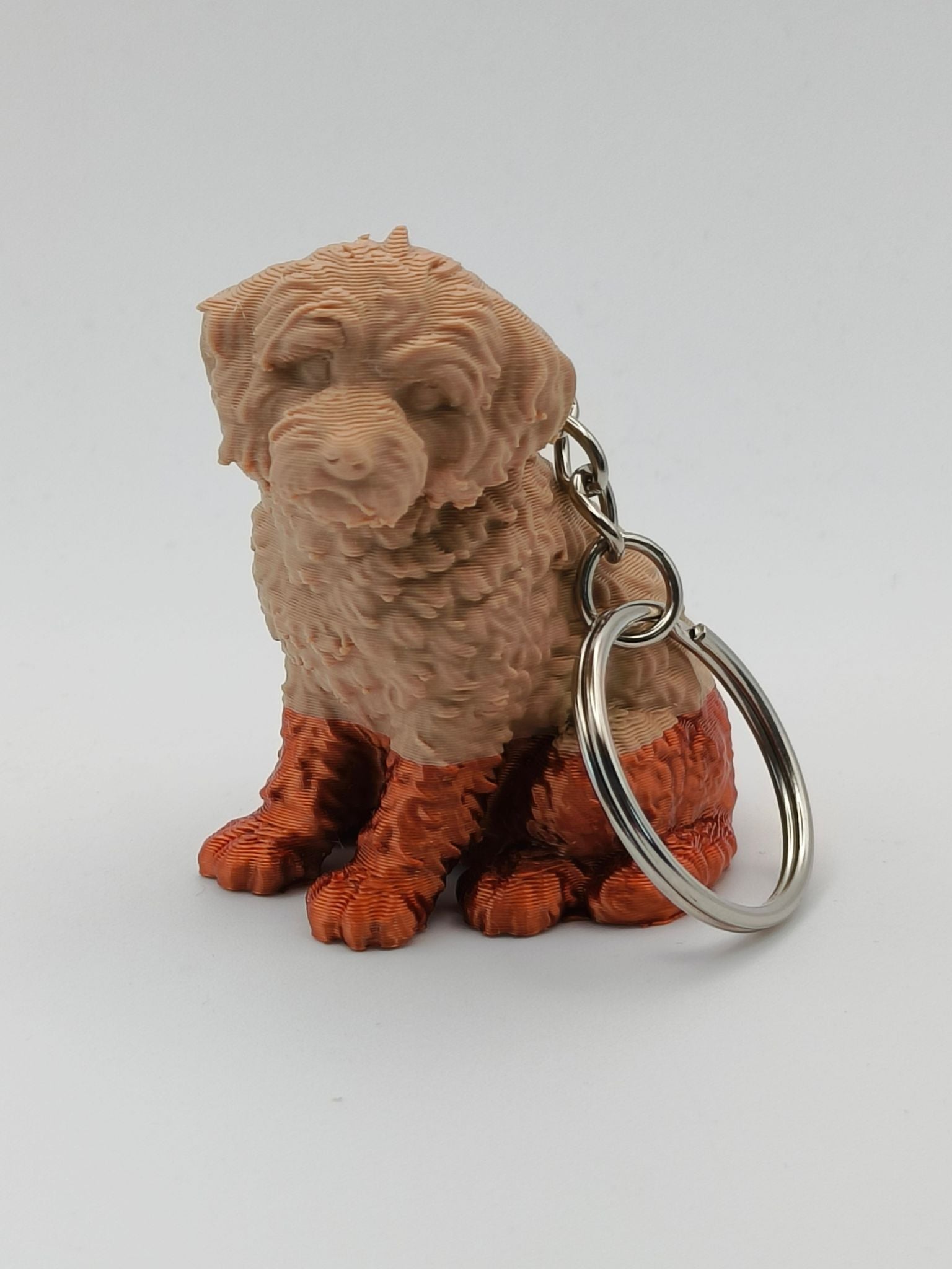 Dog Keyring - Personalised 3D Keyring Figurine based on a Photo of your Dog
