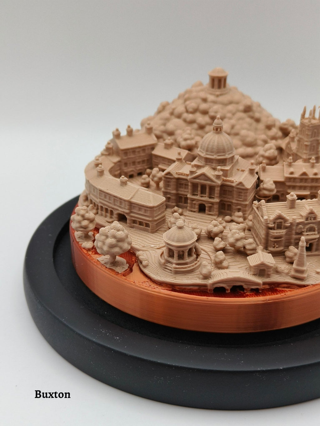 Glass World - 3D Miniature Diorama Model of a Town or City in a Bell Jar