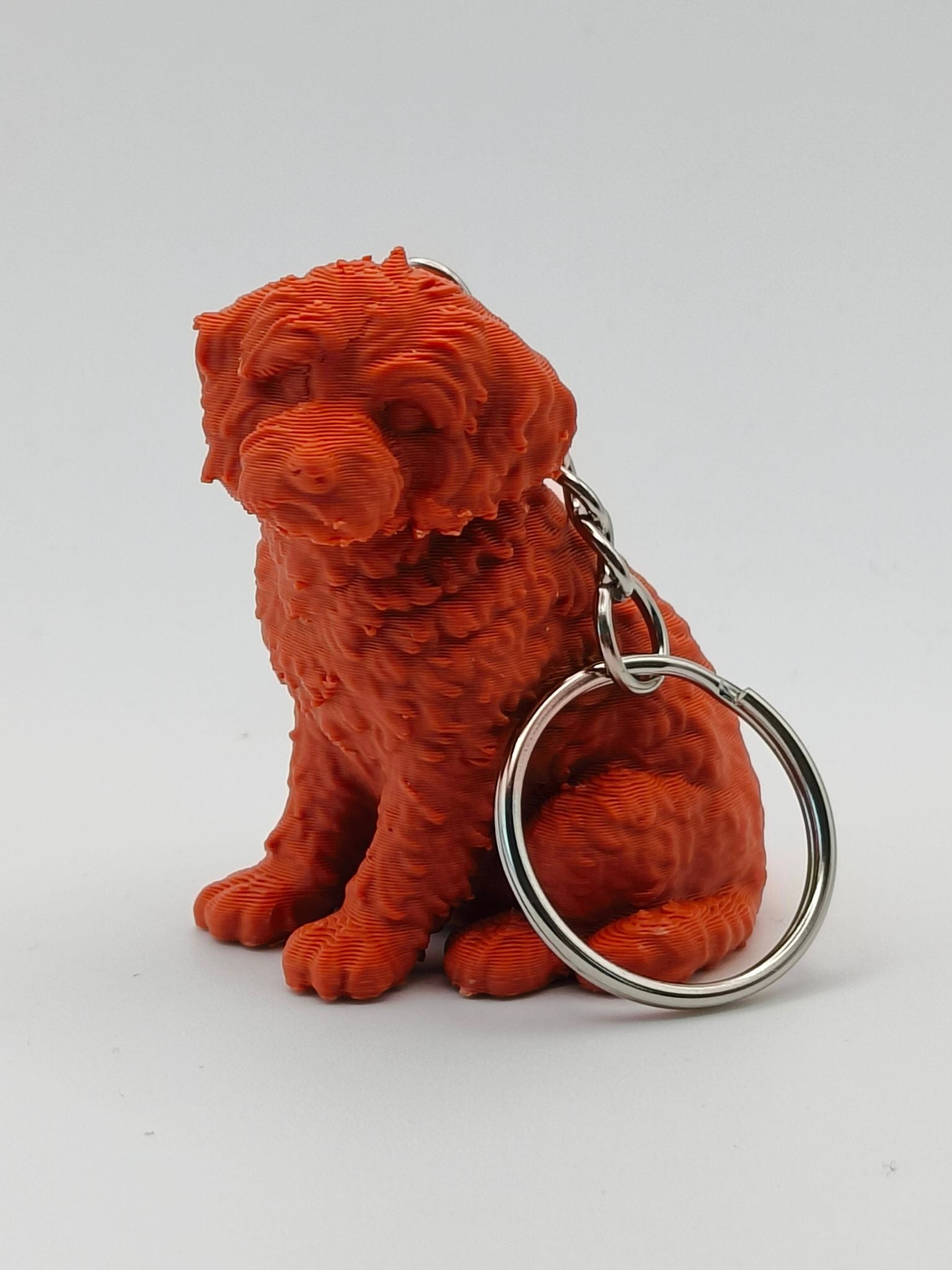 Dog Keyring - Personalised 3D Keyring Figurine based on a Photo of your Dog