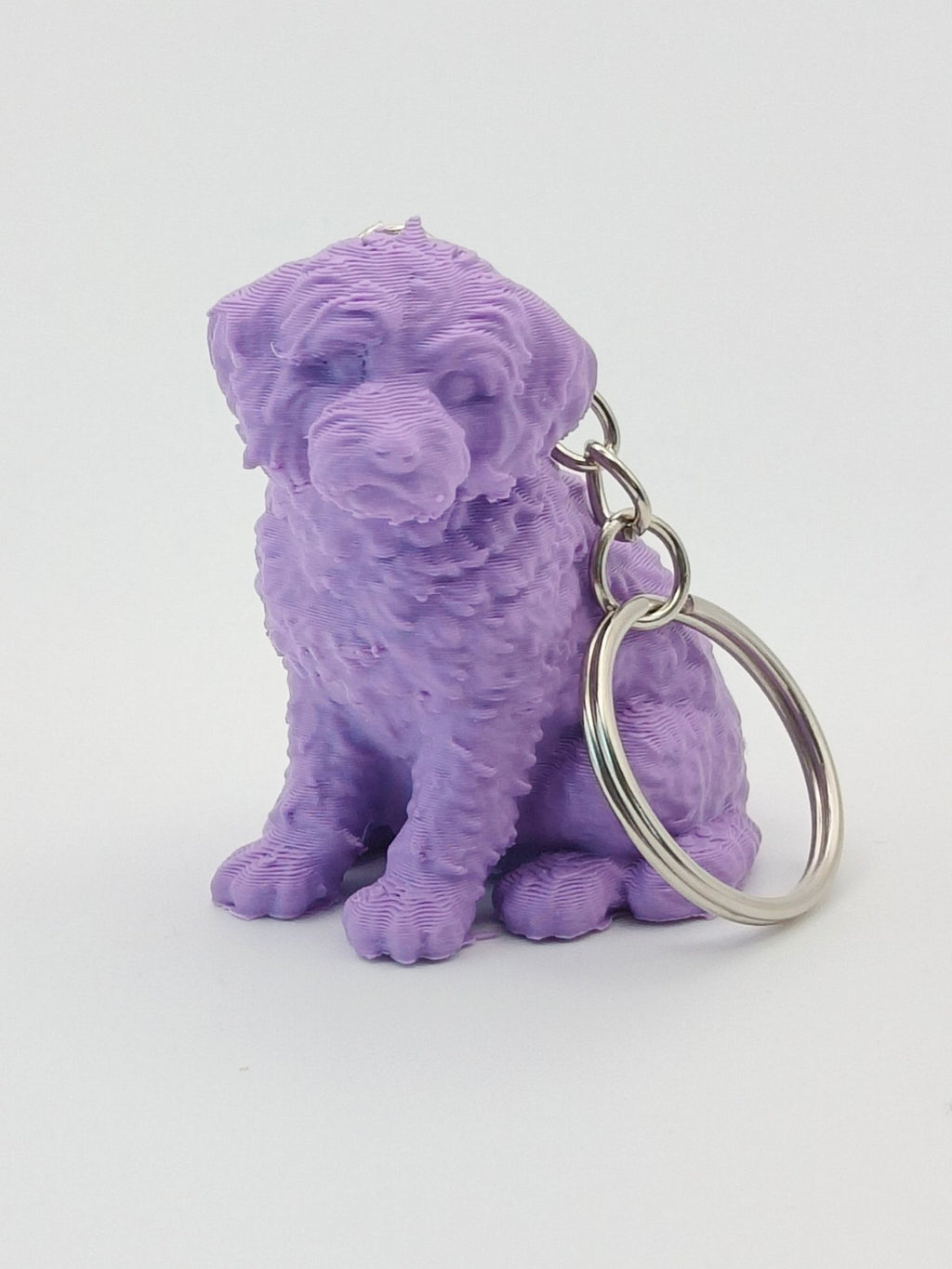 Dog Keyring - Personalised 3D Keyring Figurine based on a Photo of your Dog