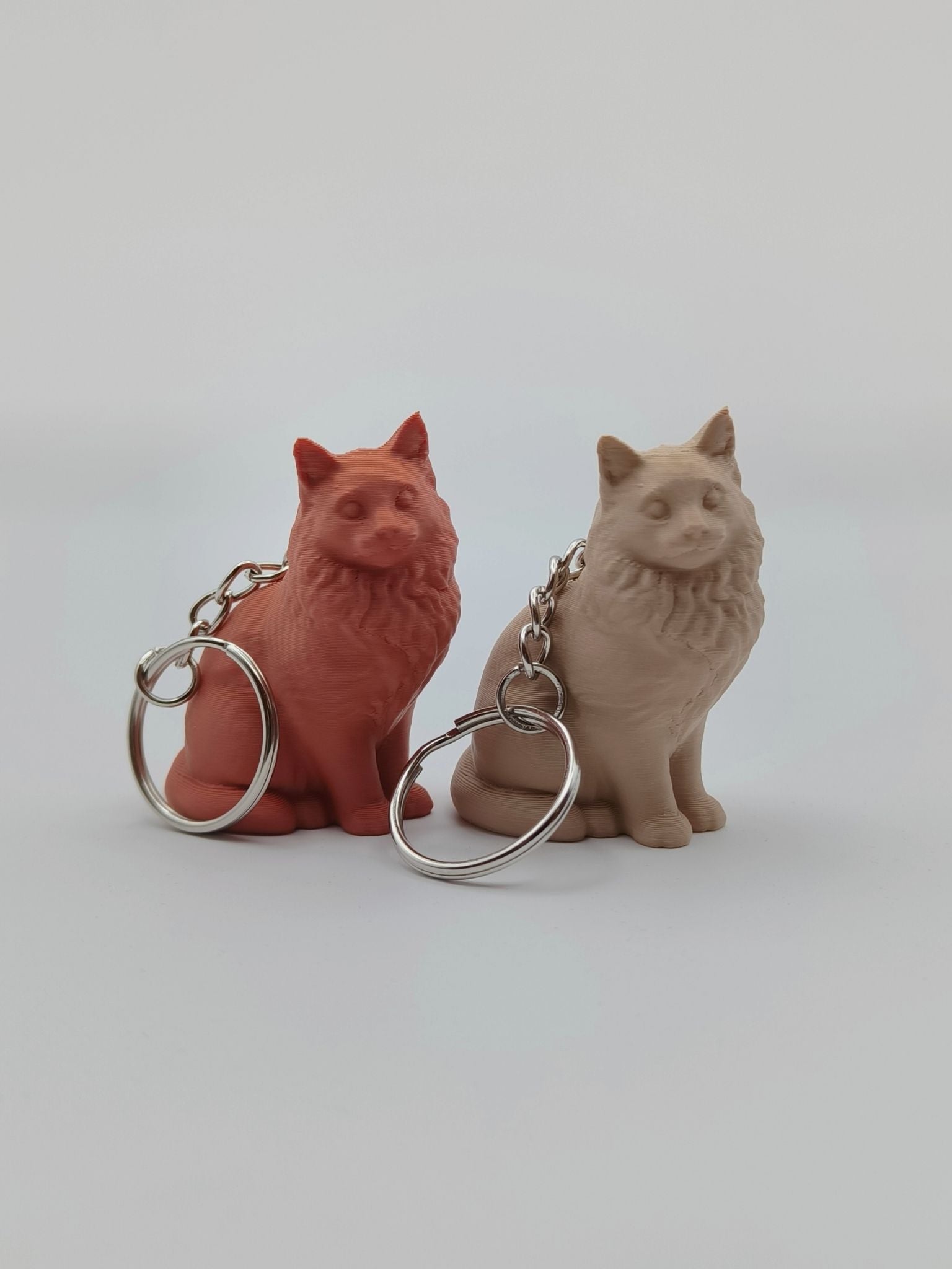 Cat Keyring - Personalised 3D Keyring Figurine based on a Photo of your Cat