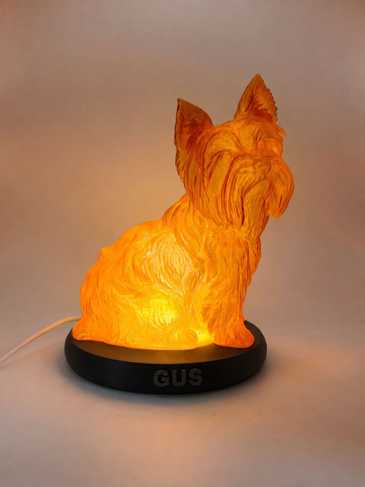 Dog Lamp - Personalised Lamp Based on Your Dog