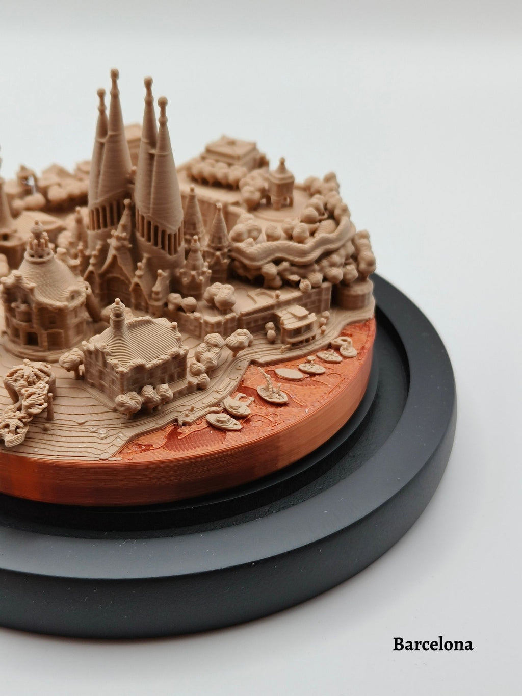 Glass World - 3D Miniature Diorama Model of a Town or City in a Bell Jar