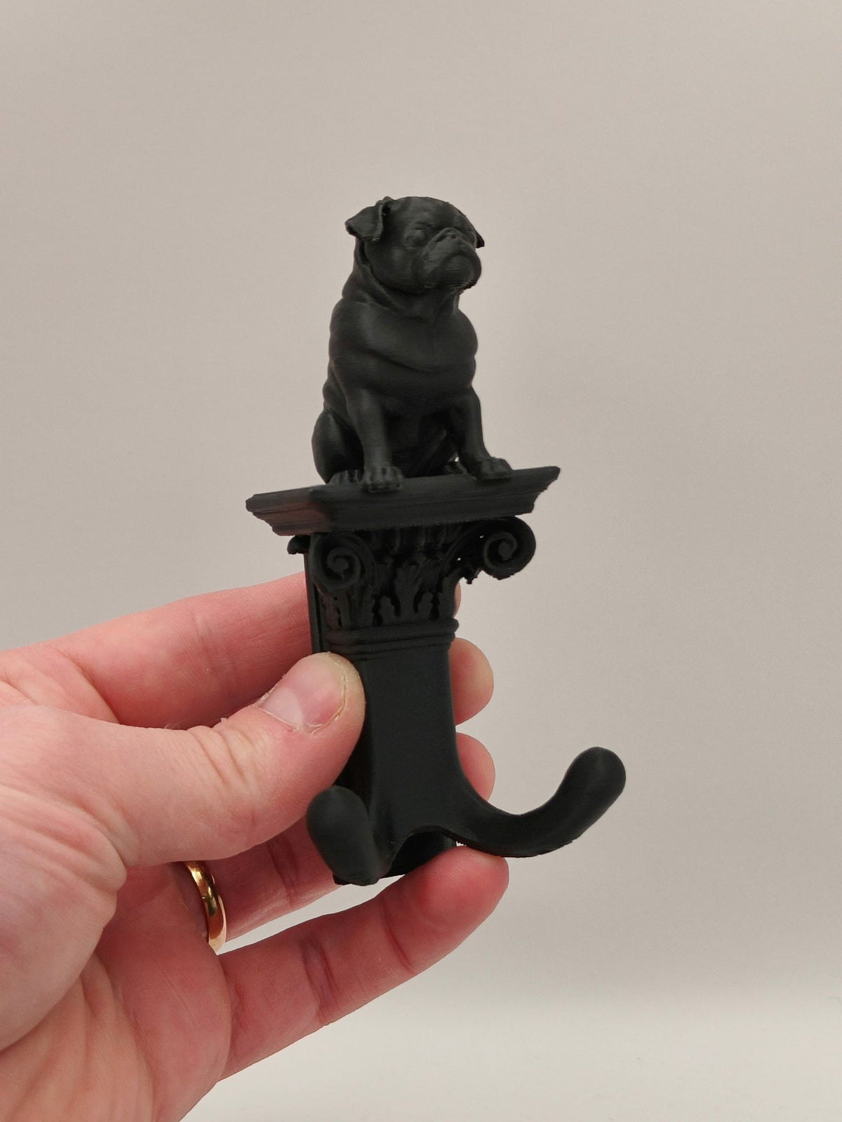 Dog Lead Hook - Personalised Holder for Leash Based on a Photo of Your Dog