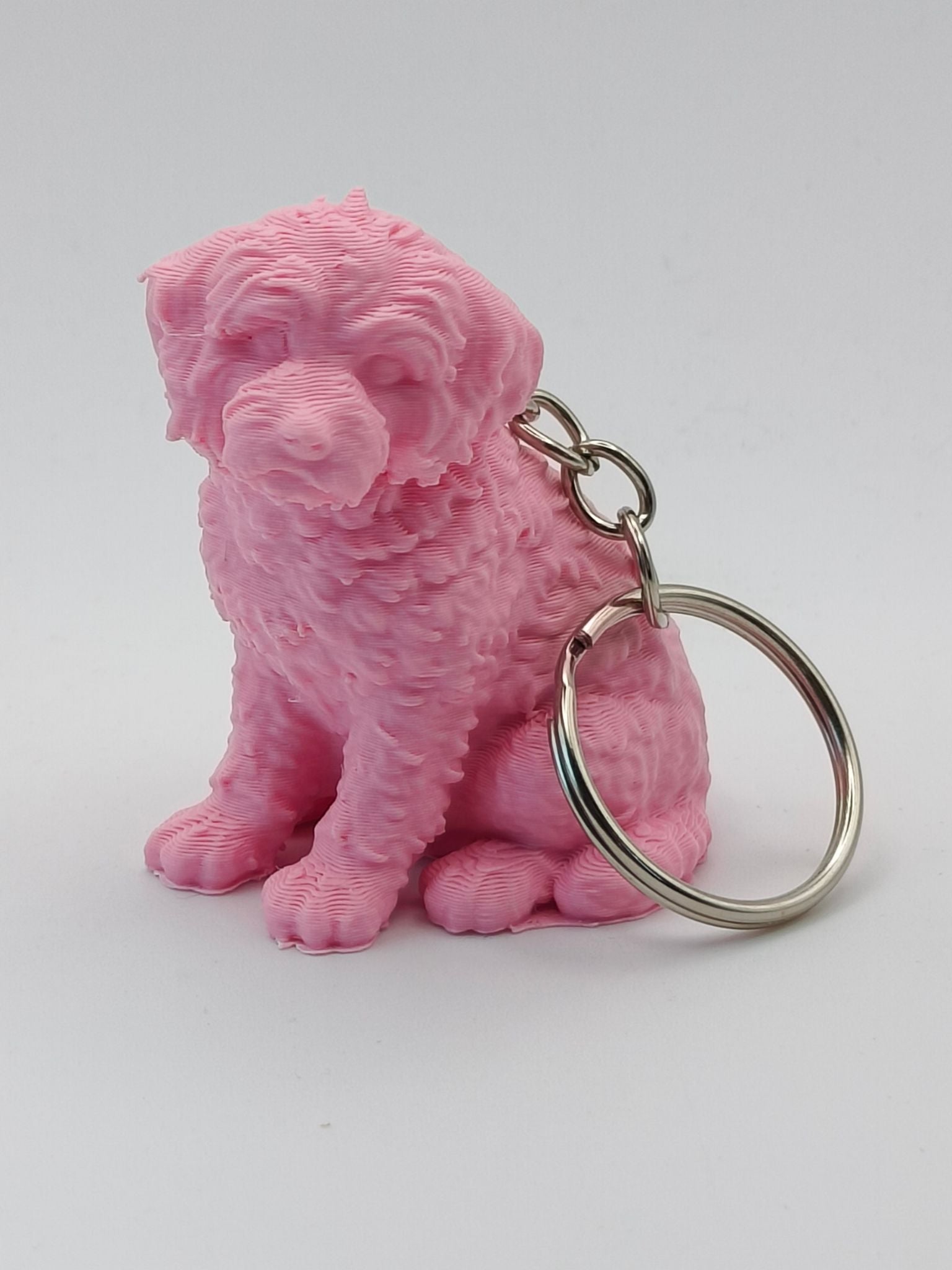 Dog Keyring - Personalised 3D Keyring Figurine based on a Photo of your Dog