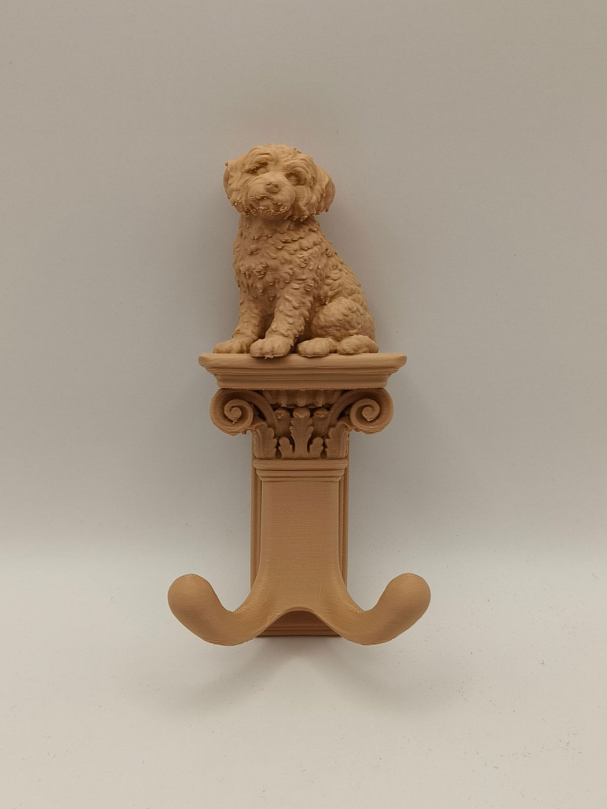 Dog Lead Hook - Personalised Holder for Leash Based on a Photo of Your Dog