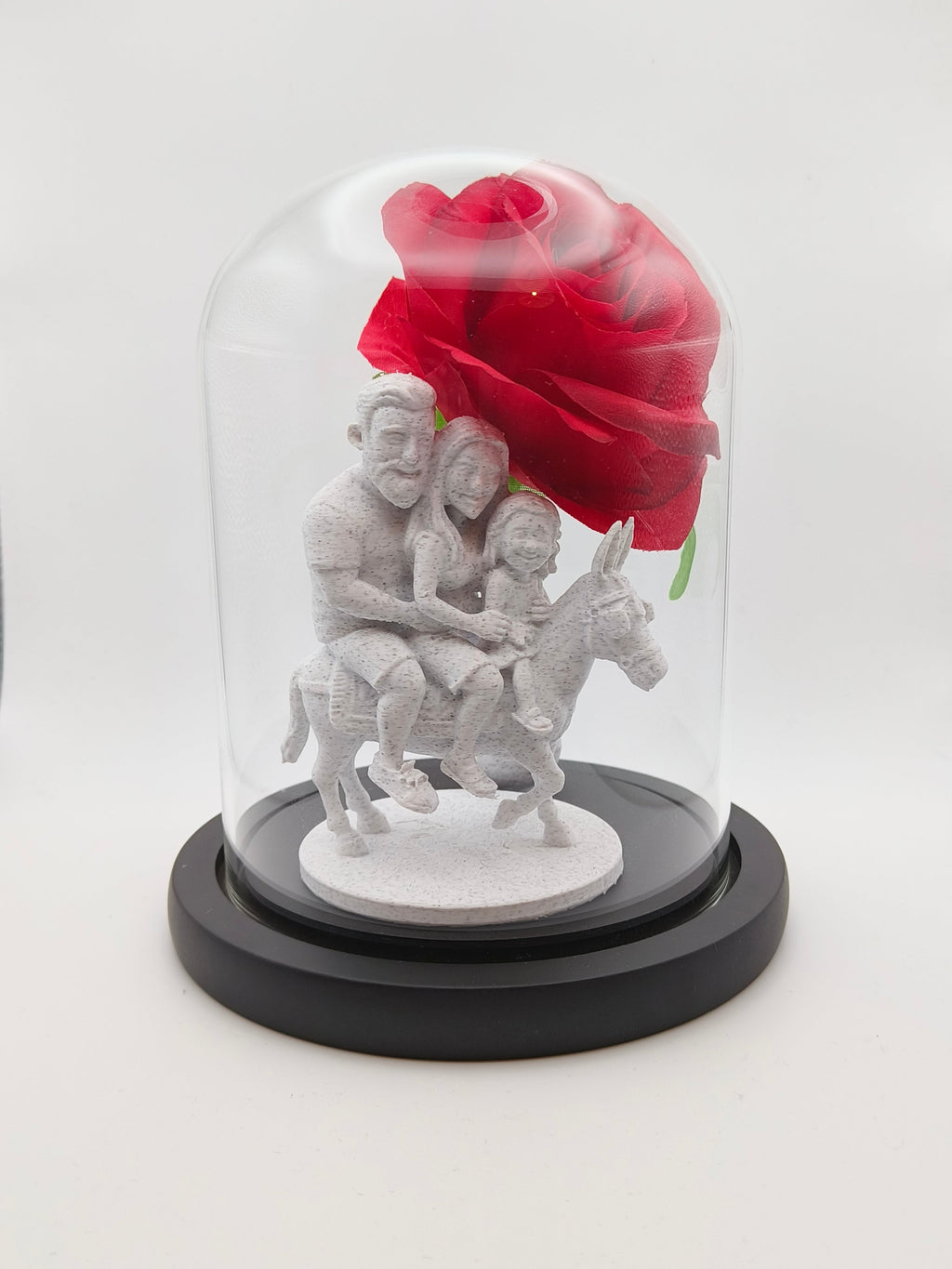Glass Moment - Personalised Sculpture in a Bell Jar