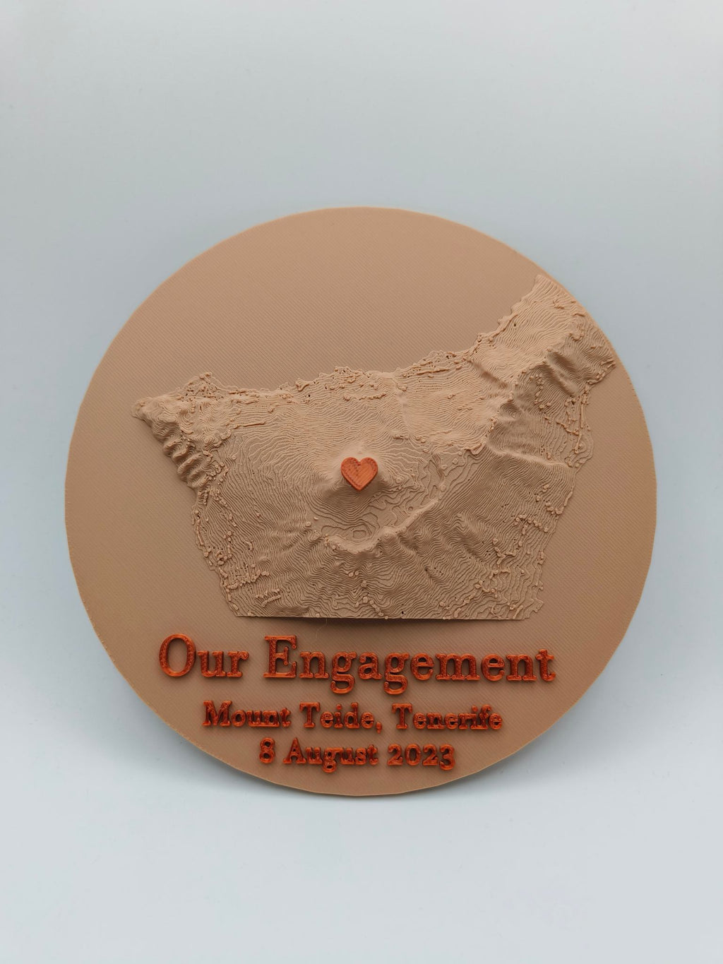 Love Map - Personalised Gift for Weddings, Engagements and Anniversaries