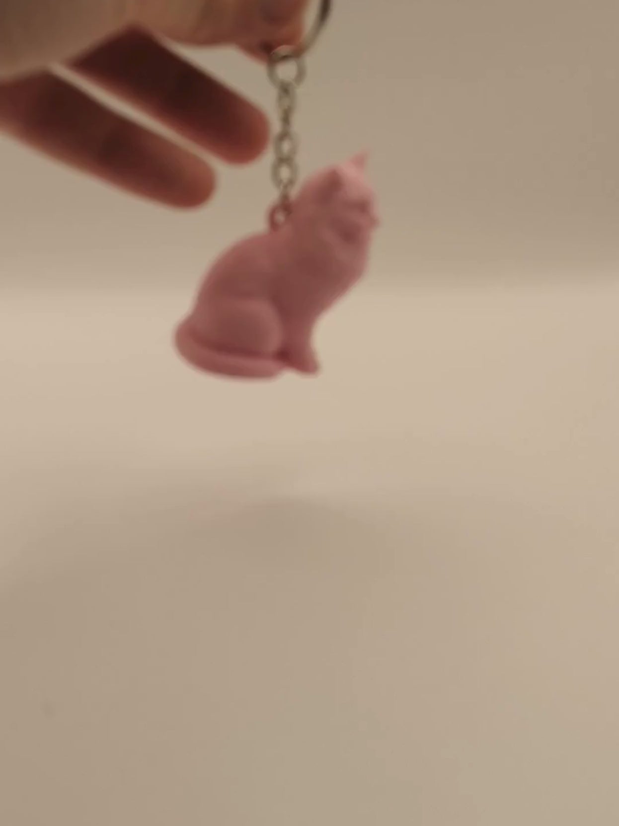 Cat Keyring - Personalised 3D Keyring Figurine based on a Photo of your Cat