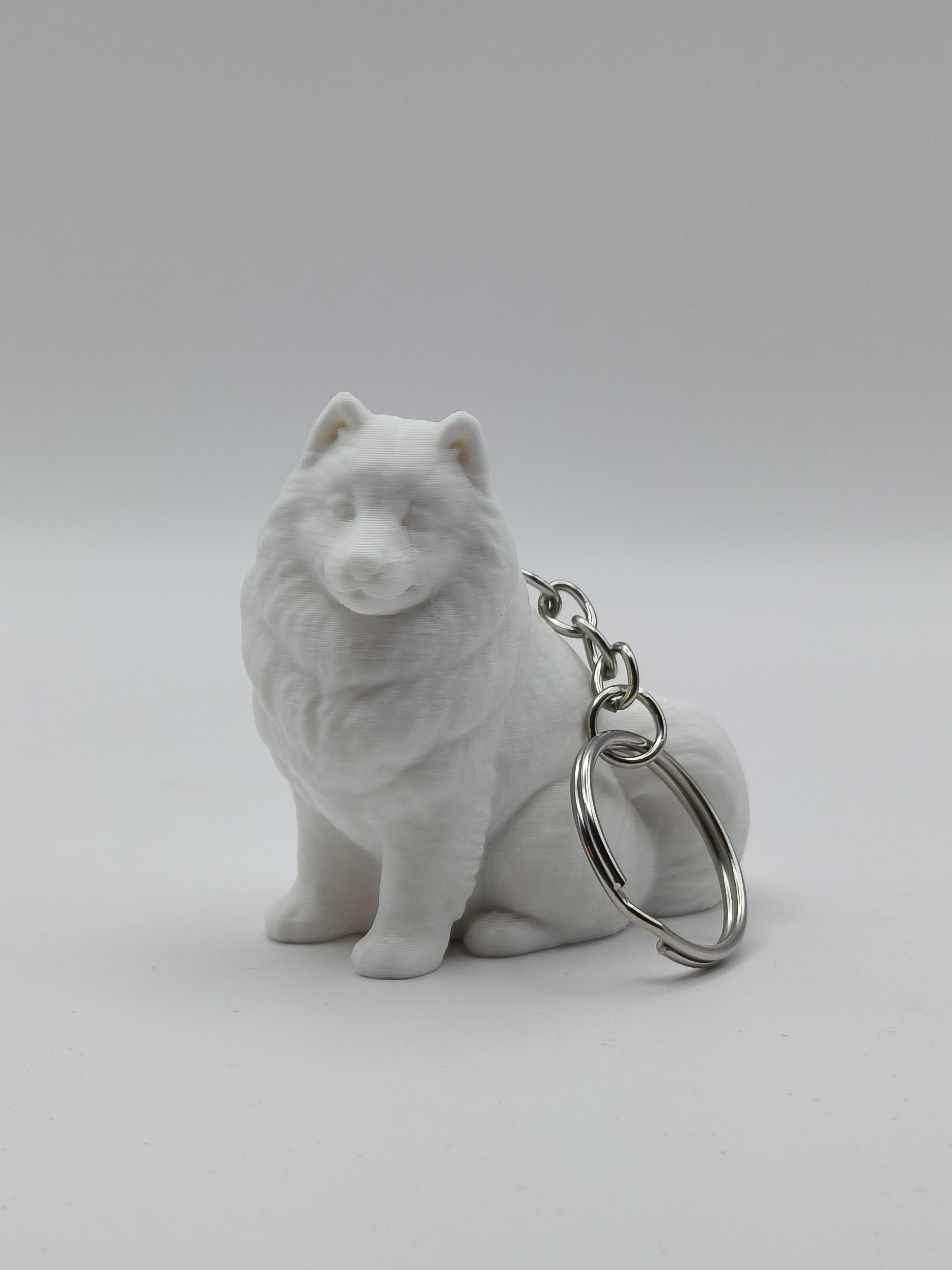 Dog Keyring - Personalised 3D Keyring Figurine based on a Photo of your Dog