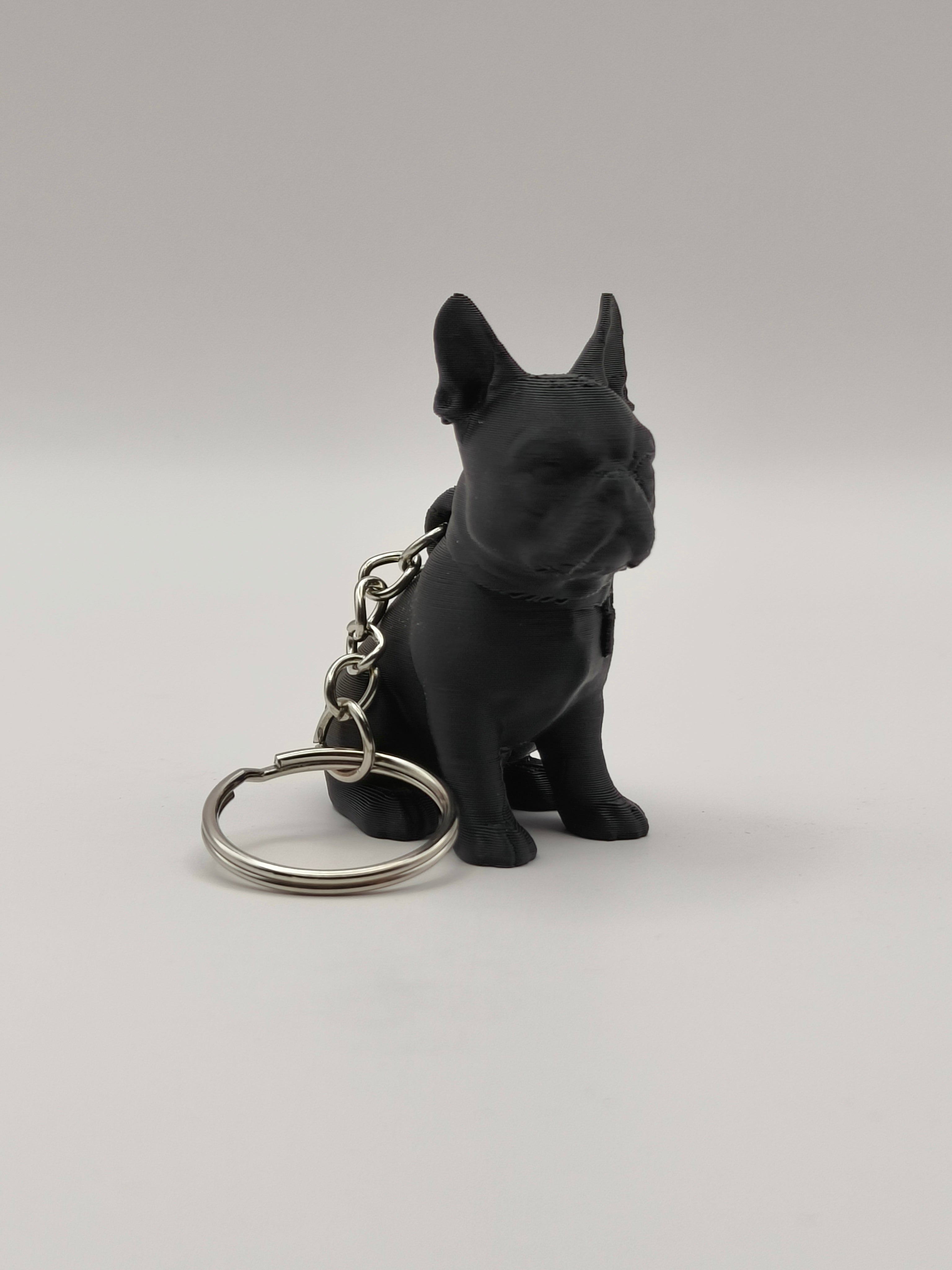 Dog Keyring - Personalised 3D Keyring Figurine based on a Photo of your Dog